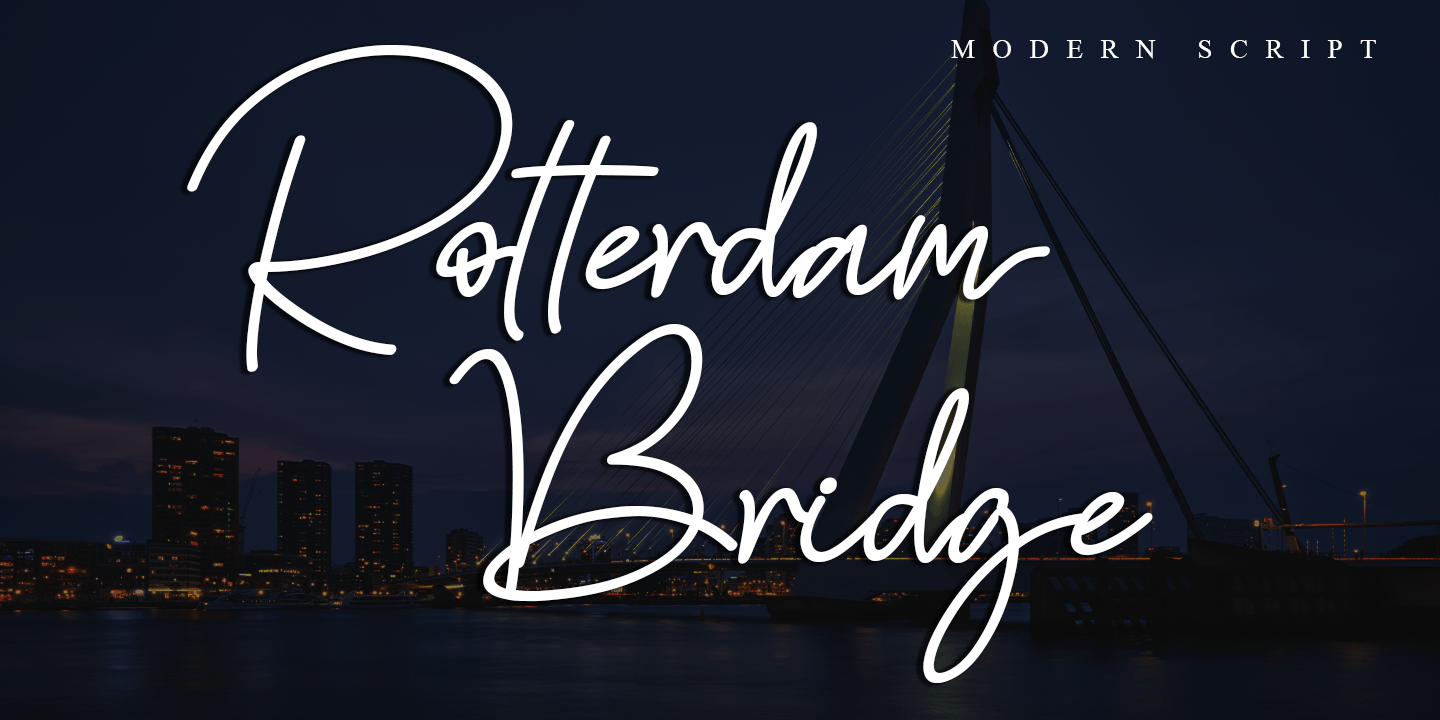 Police Rotterdam Bridge
